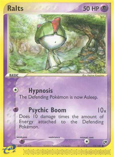 Ralts (74/100) [EX: Sandstorm] | Good Games North