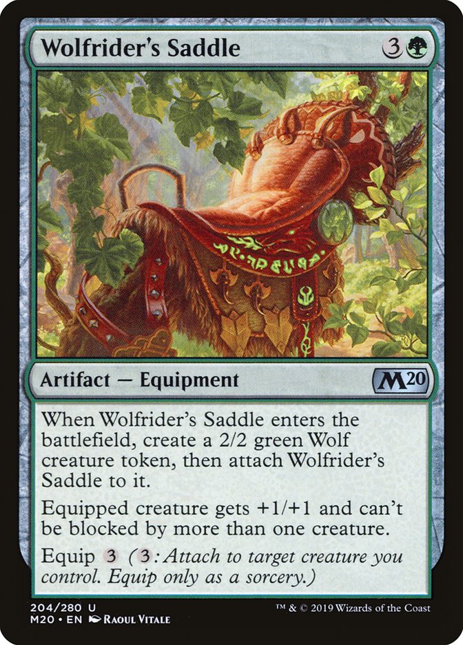 Wolfrider's Saddle [Core Set 2020] | Good Games North