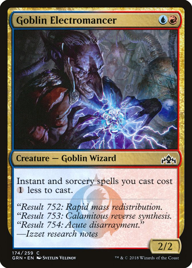 Goblin Electromancer [Guilds of Ravnica] | Good Games North