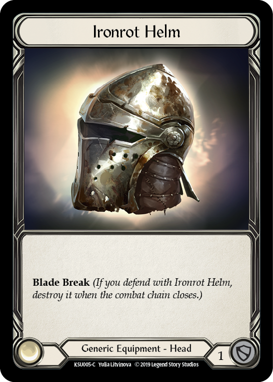 Ironrot Helm [KSU005-C] 1st Edition Normal | Good Games North