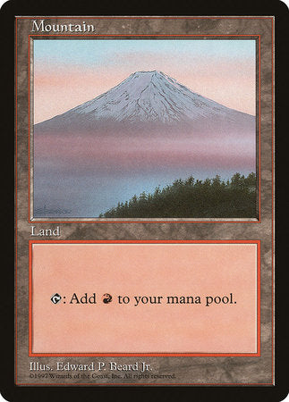 Mountain - Clear Pack (Beard, Jr.) [Asia Pacific Land Program] | Good Games North