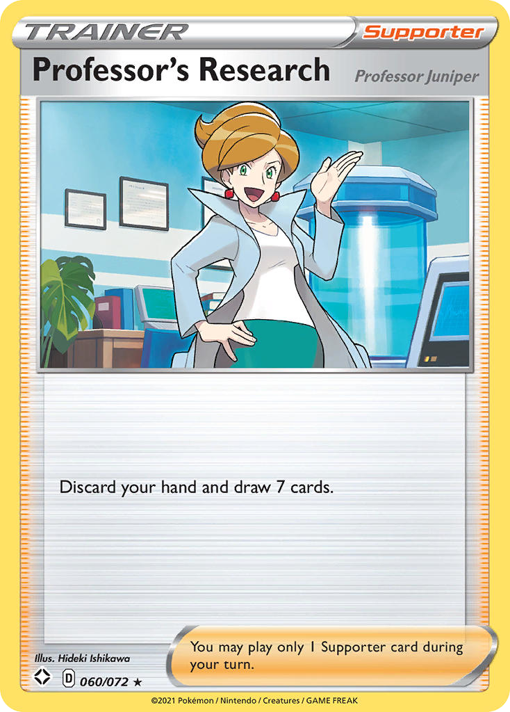 Professor's Research (060/072) (Professor Juniper) [Sword & Shield: Shining Fates] | Good Games North