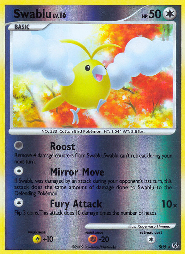 Swablu (SH5) [Platinum: Base Set] | Good Games North