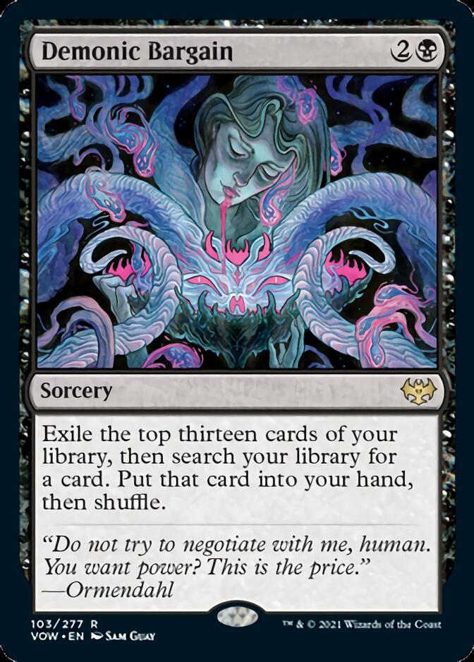 Demonic Bargain [Innistrad: Crimson Vow] | Good Games North