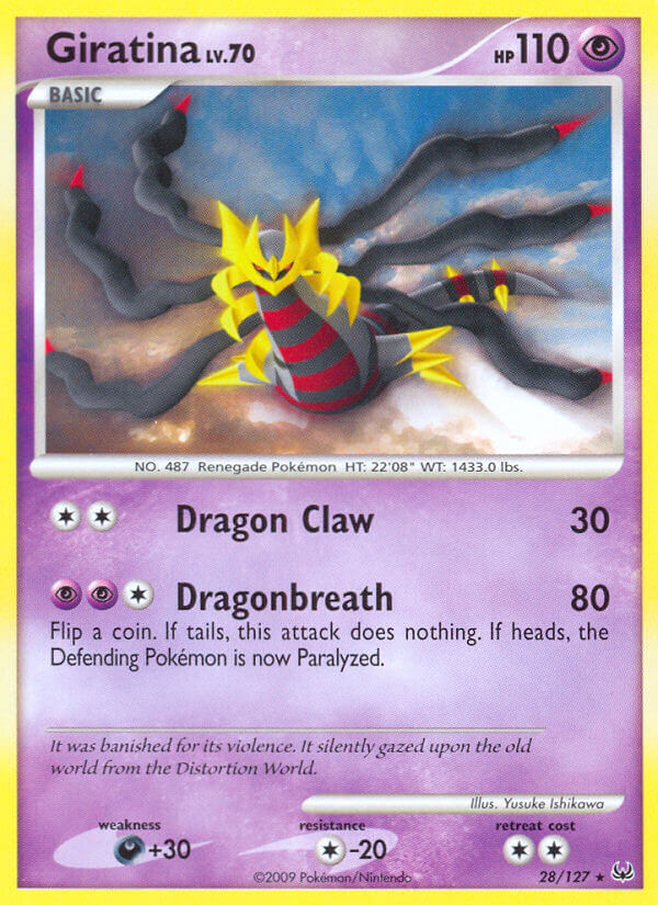 Giratina (28/127) (Theme Deck Exclusive) [Platinum: Base Set] | Good Games North