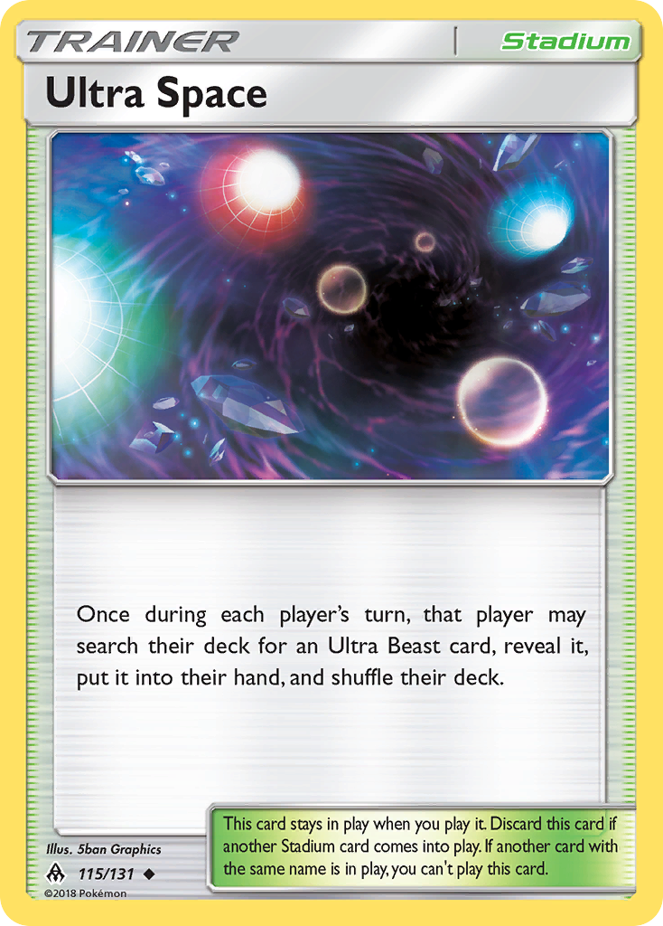 Ultra Space (115/131) [Sun & Moon: Forbidden Light] | Good Games North