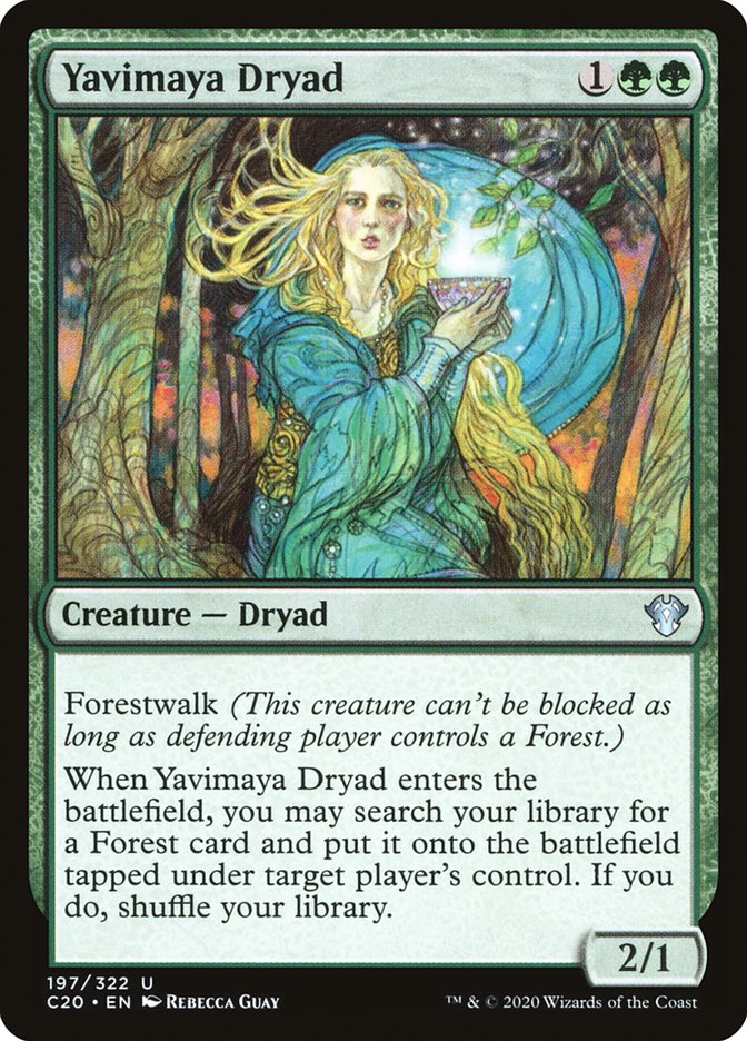 Yavimaya Dryad [Commander 2020] | Good Games North