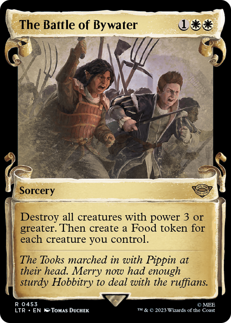 The Battle of Bywater [The Lord of the Rings: Tales of Middle-Earth Showcase Scrolls] | Good Games North