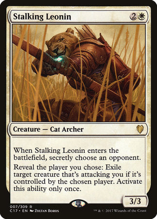 Stalking Leonin [Commander 2017] | Good Games North