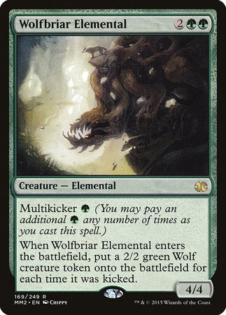 Wolfbriar Elemental [Modern Masters 2015] | Good Games North