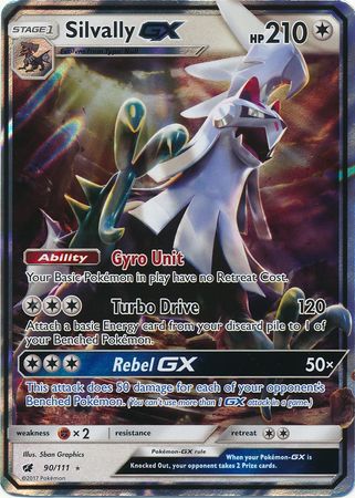 Silvally GX (90/111) (Jumbo Card) [Sun & Moon: Crimson Invasion] | Good Games North