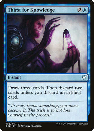 Thirst for Knowledge [Commander 2018] | Good Games North
