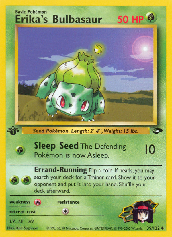 Erika's Bulbasaur (39/132) [Gym Challenge 1st Edition] | Good Games North