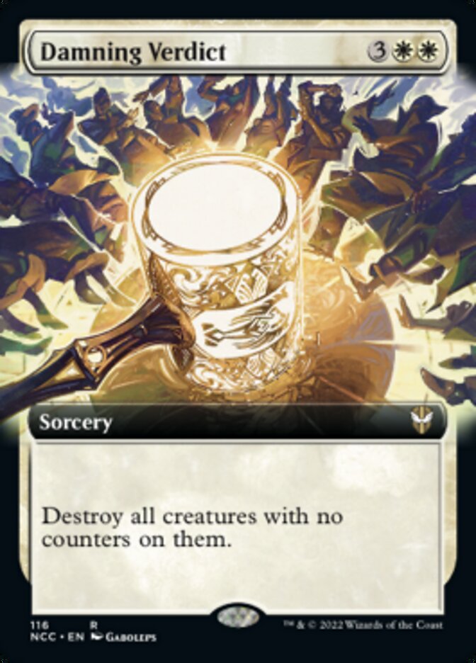 Damning Verdict (Extended Art) [Streets of New Capenna Commander] | Good Games North