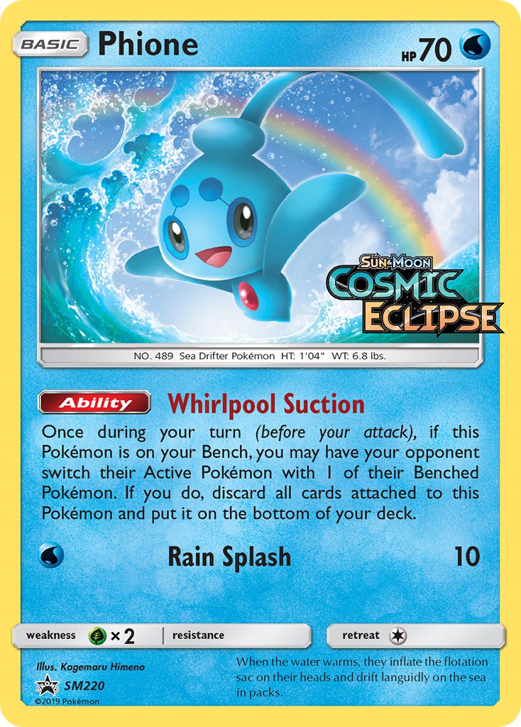 Phione (SM220) [Sun & Moon: Black Star Promos] | Good Games North