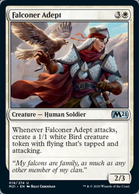 Falconer Adept [Core Set 2021] | Good Games North