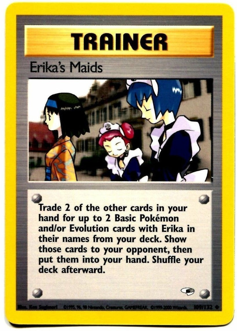 Erika's Maids (109/132) [Gym Heroes Unlimited] | Good Games North