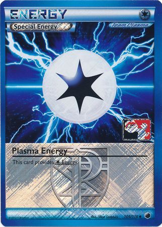 Plasma Energy (106/116) (Play Pokemon Promo) [Black & White: Plasma Freeze] | Good Games North