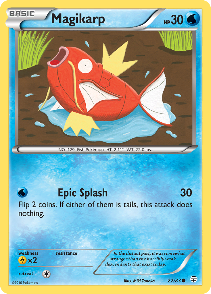 Magikarp (22/83) [XY: Generations] | Good Games North