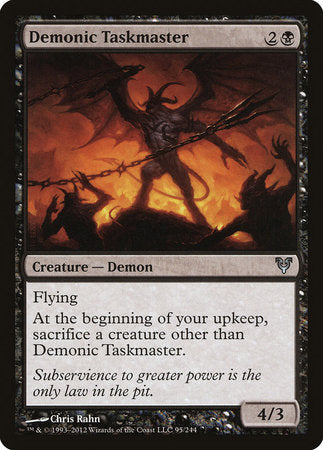 Demonic Taskmaster [Avacyn Restored] | Good Games North
