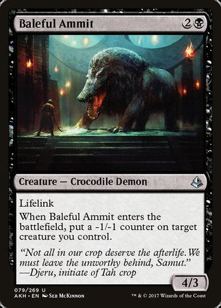 Baleful Ammit [Amonkhet] | Good Games North