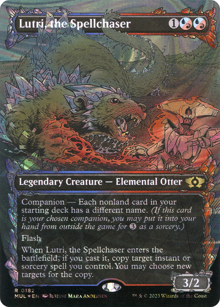 Lutri, the Spellchaser (Halo Foil) [Multiverse Legends] | Good Games North