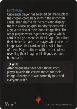 Cyber Simulacrum (Magic Minigame) [Kamigawa: Neon Dynasty Minigame] | Good Games North