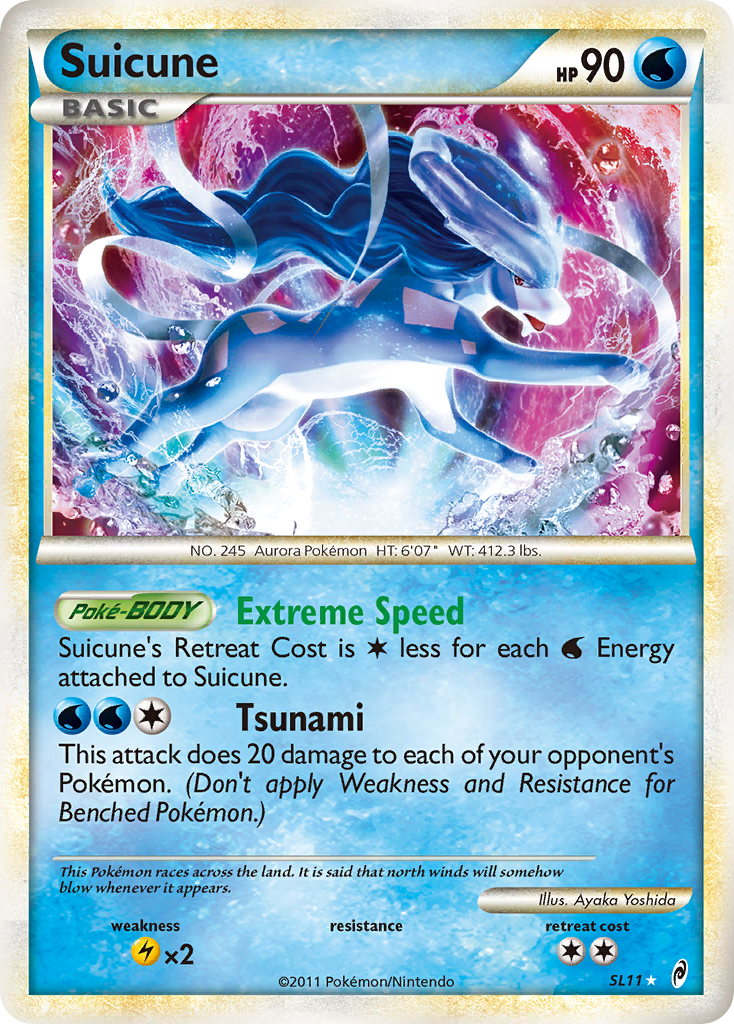 Suicune (SL11) [HeartGold & SoulSilver: Call of Legends] | Good Games North