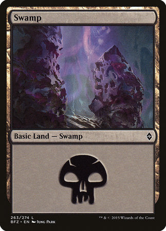 Swamp (263) [Battle for Zendikar] | Good Games North