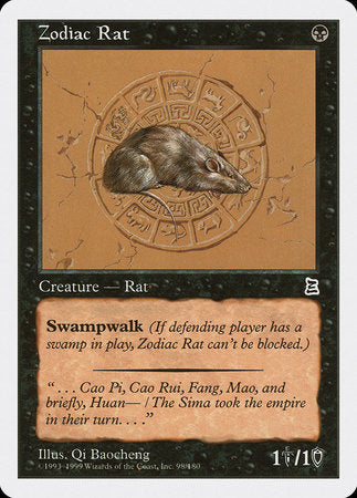 Zodiac Rat [Portal Three Kingdoms] | Good Games North