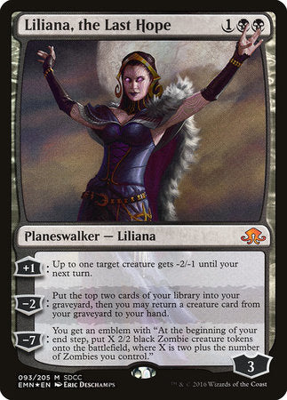 Liliana, the Last Hope SDCC 2016 EXCLUSIVE [San Diego Comic-Con 2016] | Good Games North