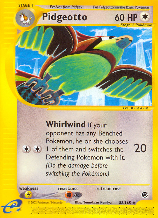 Pidgeotto (88/165) [Expedition: Base Set] | Good Games North