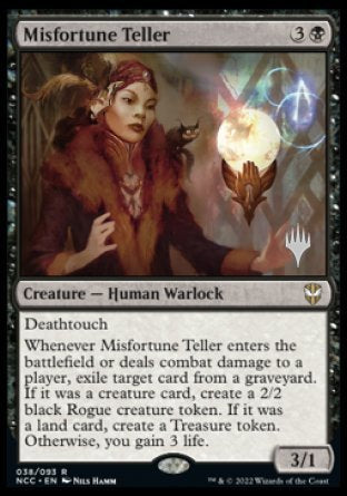 Misfortune Teller (Promo Pack) [Streets of New Capenna Commander Promos] | Good Games North