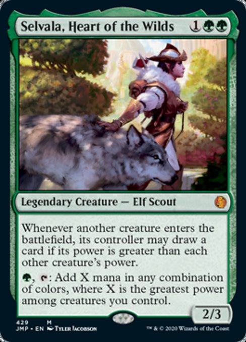 Selvala, Heart of the Wilds [Jumpstart] | Good Games North