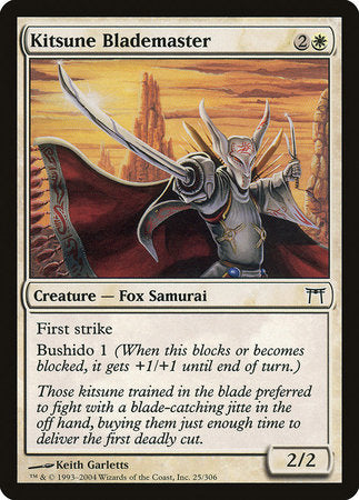Kitsune Blademaster [Champions of Kamigawa] | Good Games North