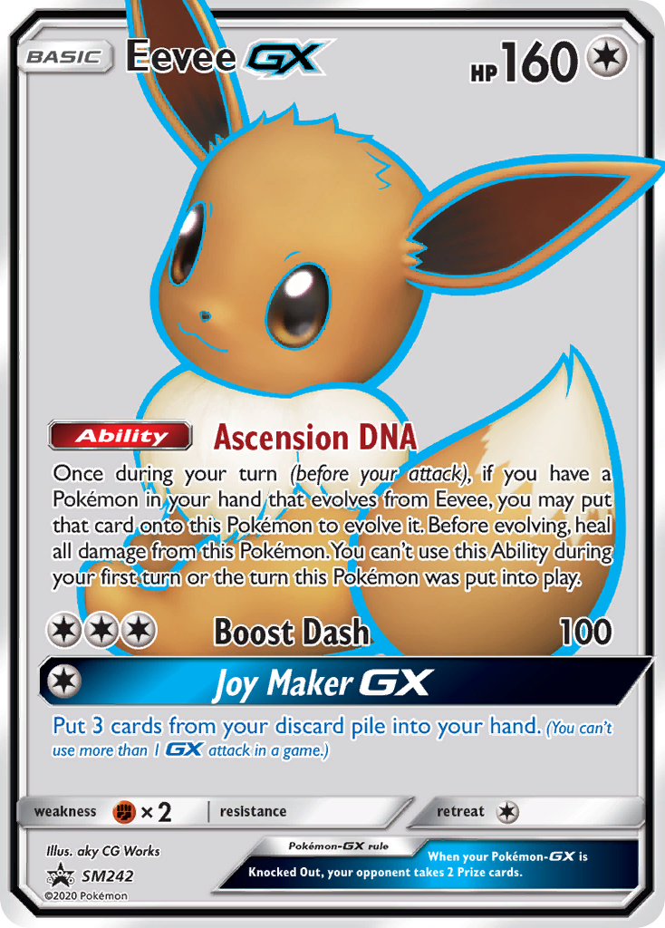 Eevee GX (SM242) [Sun & Moon: Black Star Promos] | Good Games North
