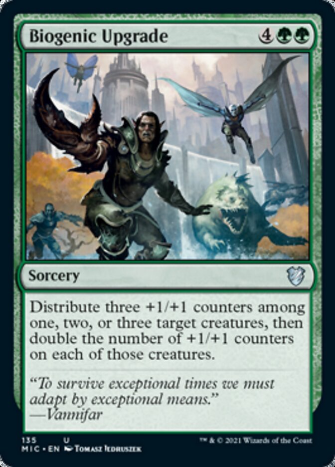 Biogenic Upgrade [Innistrad: Midnight Hunt Commander] | Good Games North