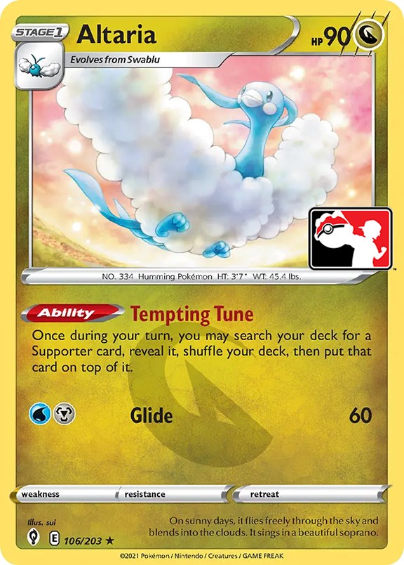 Altaria (106/203) [Prize Pack Series One] | Good Games North