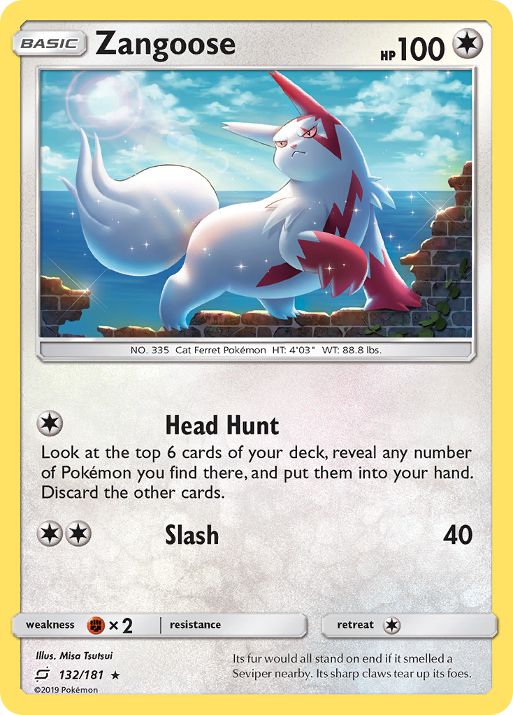 Zangoose (132/181) [Sun & Moon: Team Up] | Good Games North