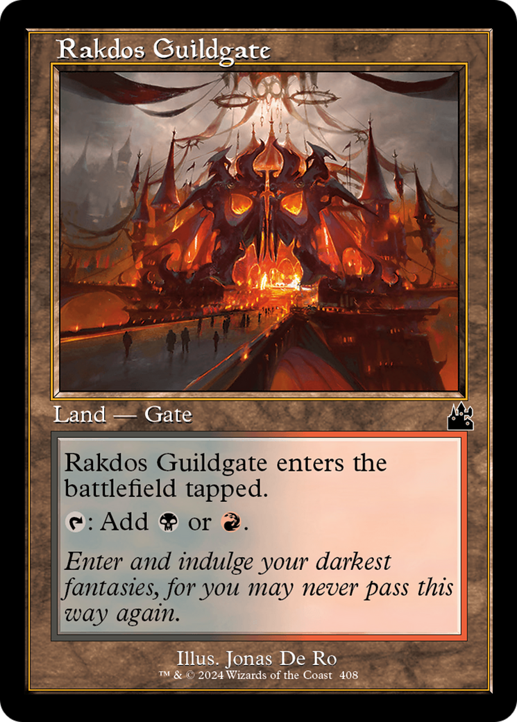 Rakdos Guildgate (Retro Frame) [Ravnica Remastered] | Good Games North