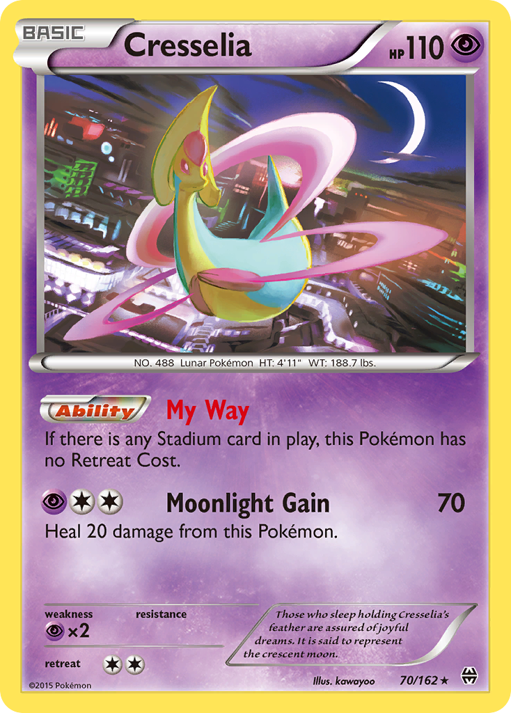 Cresselia (70/162) [XY: BREAKthrough] | Good Games North