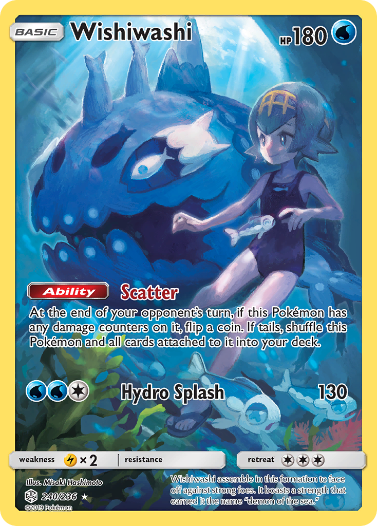 Wishiwashi (240/236) [Sun & Moon: Cosmic Eclipse] | Good Games North