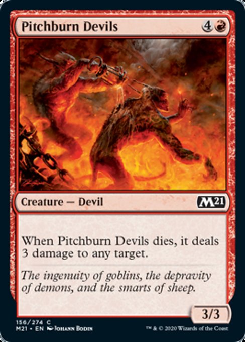 Pitchburn Devils [Core Set 2021] | Good Games North