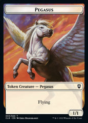 Treasure // Pegasus Double-sided Token [Commander Legends: Battle for Baldur's Gate Tokens] | Good Games North