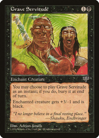 Grave Servitude [Mirage] | Good Games North