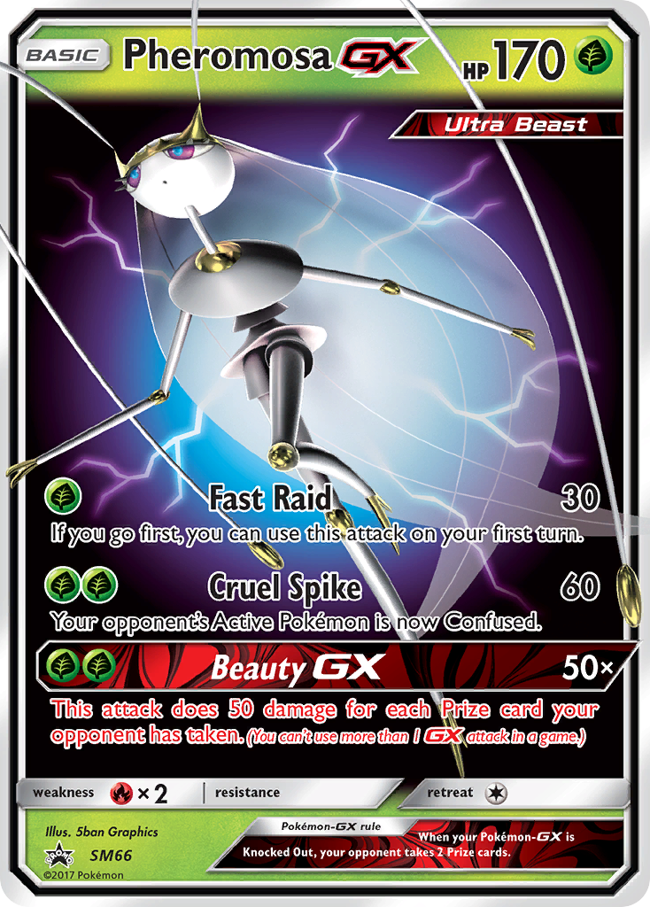 Pheromosa GX (SM66) [Sun & Moon: Black Star Promos] | Good Games North