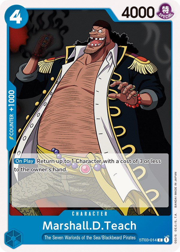 Marshall.D.Teach [Starter Deck: The Seven Warlords of The Sea] | Good Games North