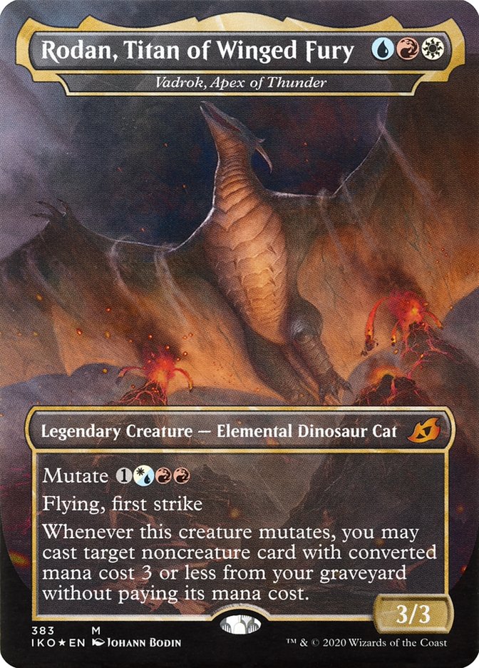 Vadrok, Apex of Thunder - Rodan, Titan of Winged Fury (Godzilla Series) [Ikoria: Lair of Behemoths] | Good Games North