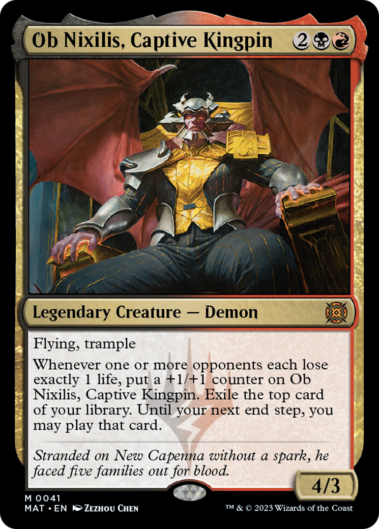 Ob Nixilis, Captive Kingpin [March of the Machine: The Aftermath] | Good Games North