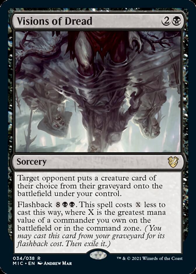 Visions of Dread [Innistrad: Midnight Hunt Commander] | Good Games North